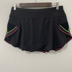 🎉 3 FOR $15 BDAY SALE Lucky in Love Renew Pulse Athletic Skort Black Mini M